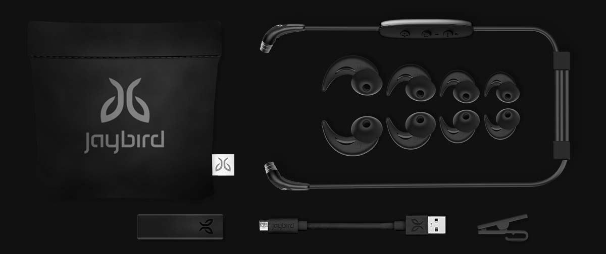 Jaybird X3 Bluetooth Earbuds In The Box