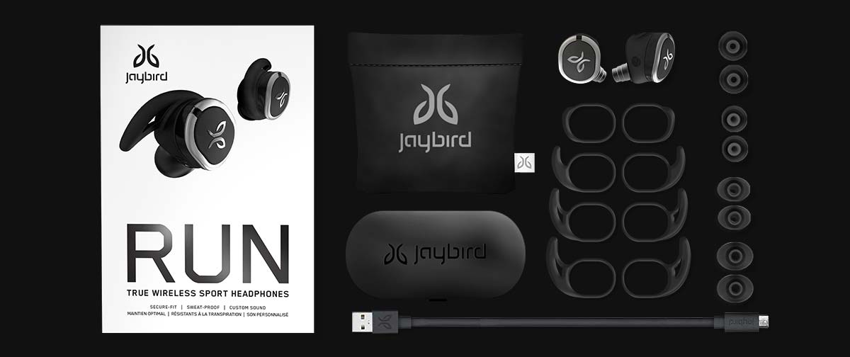 Jaybird X3 Bluetooth Earbuds In The Box